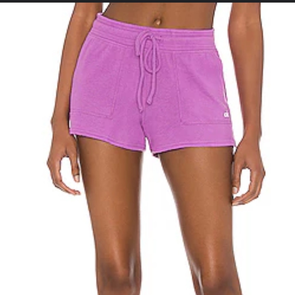 ALO Yoga Purple Women's Shorts